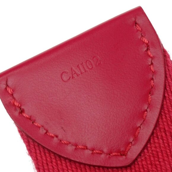 Louis Vuitton Red Ceinture Fortune Belt LV Cut Out M9734W CA1102 #80/32 115704 - Picture 8 of 8
